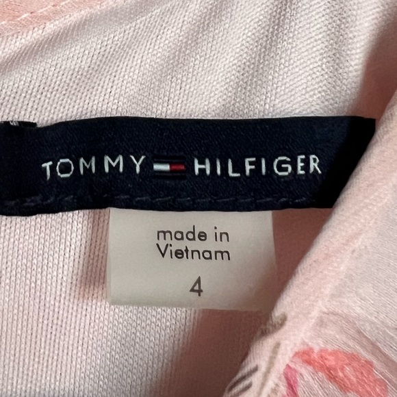 Tommy Hilfiger pink midi dress - Picture 3 of 7